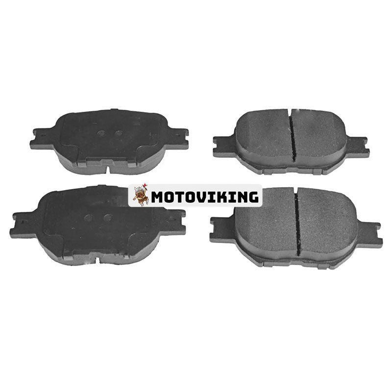 Främre skivbromsbeläggssats 04465-13030 för 2001-2007 Toyota Corolla 2005-2010 Scion tC