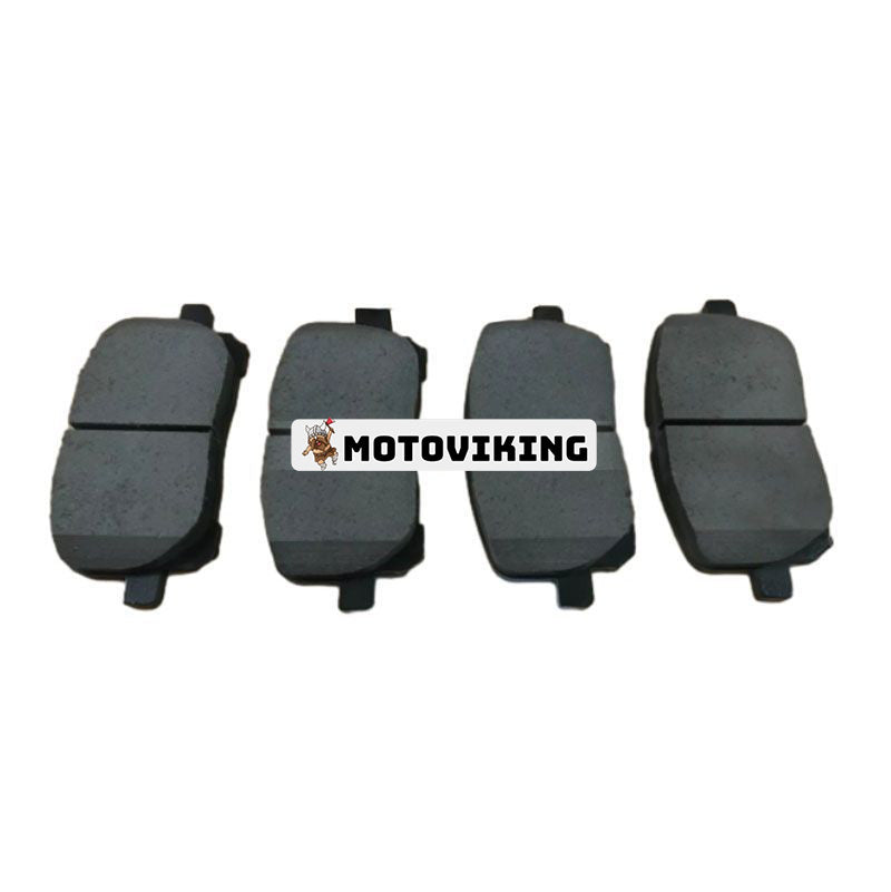 Keramiska bromsbelägg fram 04465-AZ218 för Toyota Corolla Matrix 2003-2008