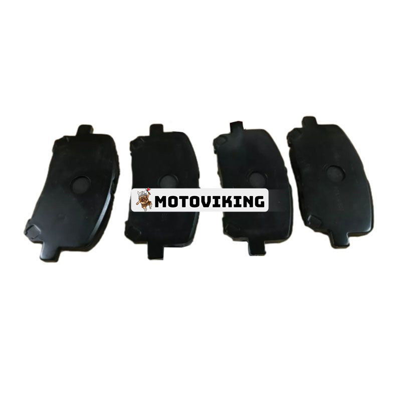 Keramiska bromsbelägg fram 04465-AZ218 för Toyota Corolla Matrix 2003-2008