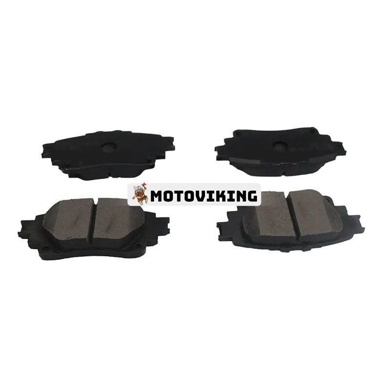 Keramiska bromsbelägg fram 04466-AZ210 för Toyota Camry 2007-2017
