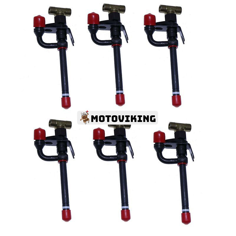 6st Bränsleinsprutare RE36939 RE38087 28485 för John Deere Engine 6059 6068 Traktor 6200 6300 6400 6600 8875 5400 6500 6200L