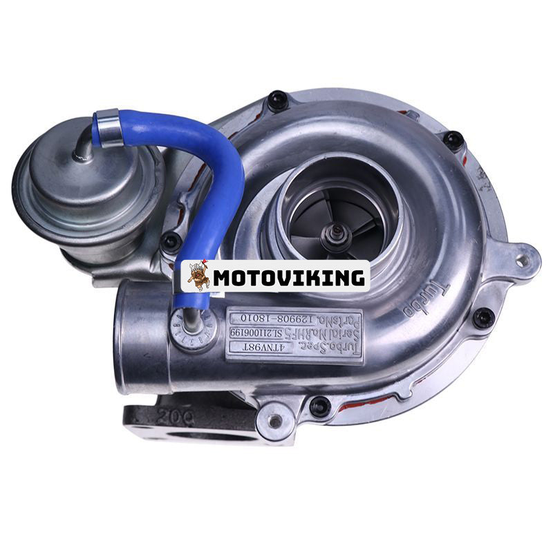 Turbo RHF5 Turboladdare YM123945-18010 för Komatsu WB97S-2 WB93R-2 WB140PS-2N WB150AWS-2N Grävlastare