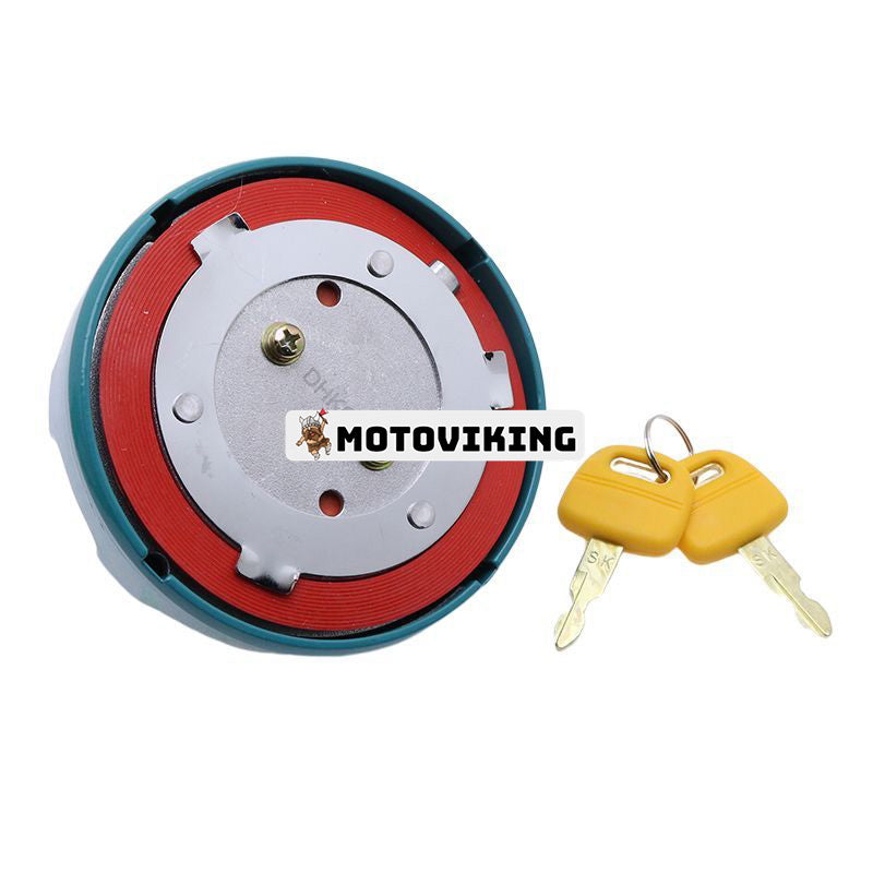 Bränsletanklock med 2 nycklar DS-1593 för Kato Grävmaskin HD700