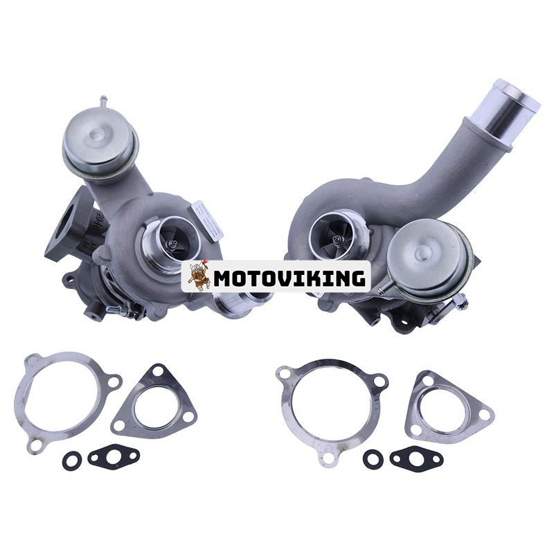 Vänster och höger Turbo MGT1549SL Turboladdare 790317-0006 790318-0008 för Ford Explorer Flex MKT MKS 2010-2019