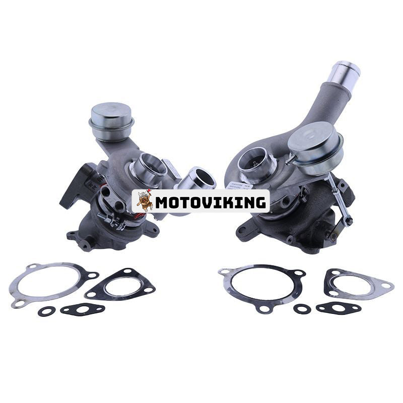Vänster och höger Turbo MGT1549SL Turboladdare 790317-0006 790318-0008 för Ford Explorer Flex MKT MKS 2010-2019