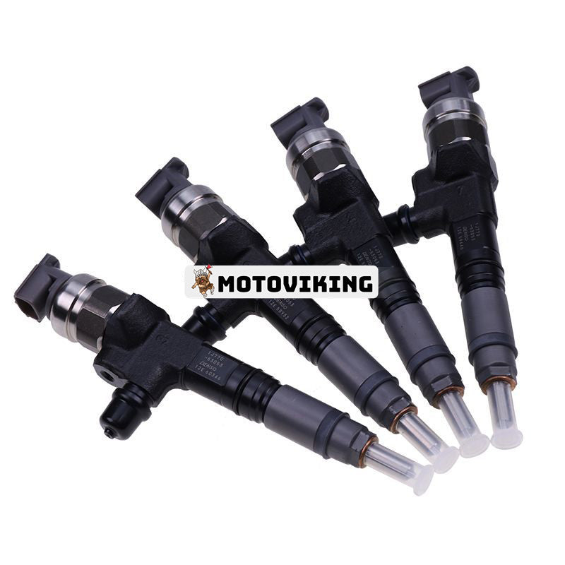 4 delar bränsleinsprutare 436-1096 för Caterpillar CAT Engine C3.3B Lastare 236D 242D 246D 257D 259D 906M 907M 908M Grävmaskin 308CR 309CR 310