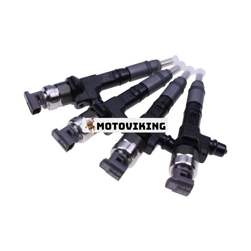 4 delar bränsleinsprutare 1J770-53050 1J770-53070 1J770-53074 1J770-53051 295050-1980 för Kubota Engine V3307-CR-TE4 V3307 Tier 4