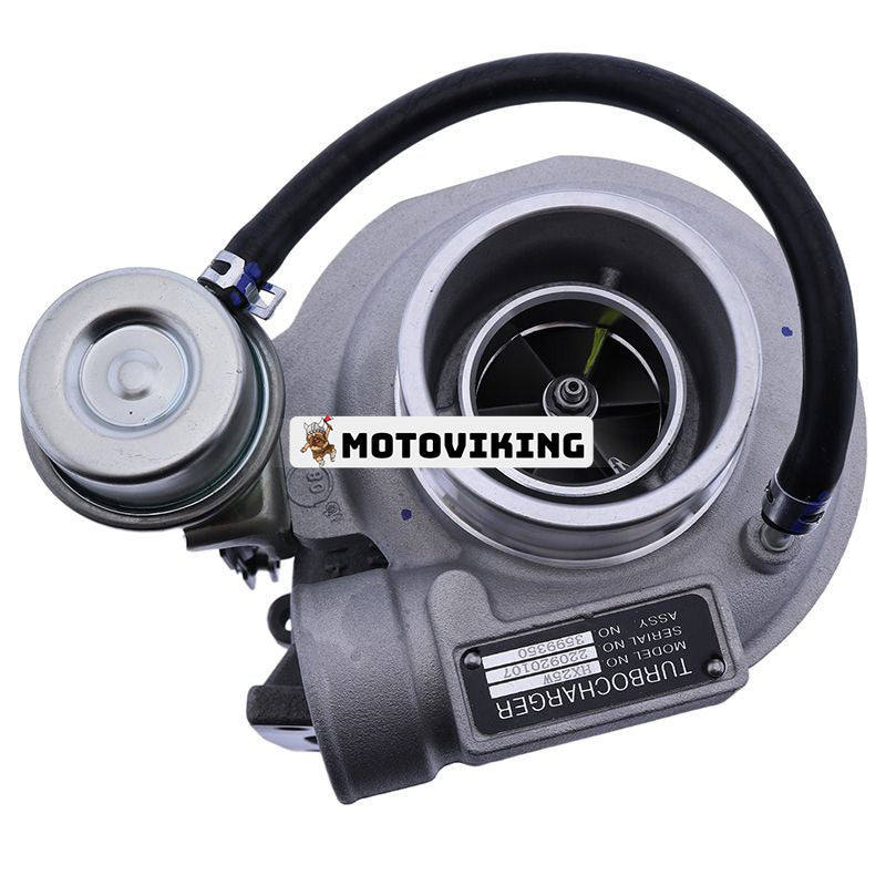 Turbo HX25W Turboladdare 2852068 för New Holland Grävmaskin B95 B95LR B95TC LB75.B M357 M427