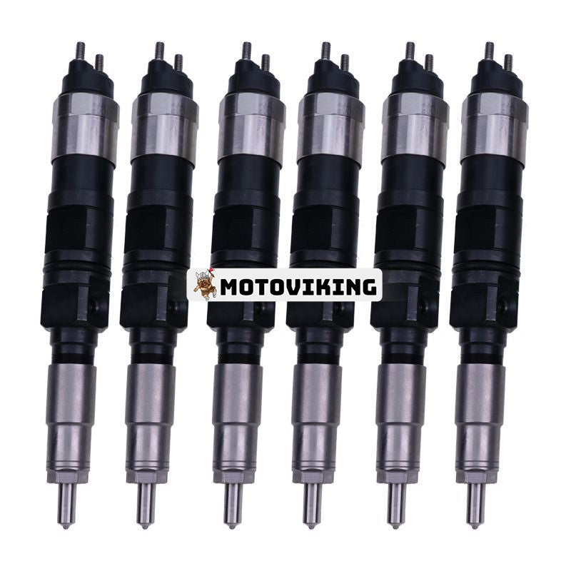 6st Bränsleinsprutare RE520333 RE520240 för John Deere motor 6.8L 6068 Traktor 6520 6620 7220 7320 7420 7520