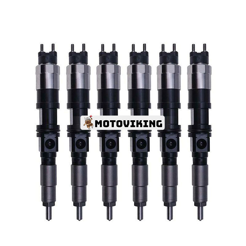 6st Bränsleinsprutare RE520333 RE520240 för John Deere motor 6.8L 6068 Traktor 6520 6620 7220 7320 7420 7520