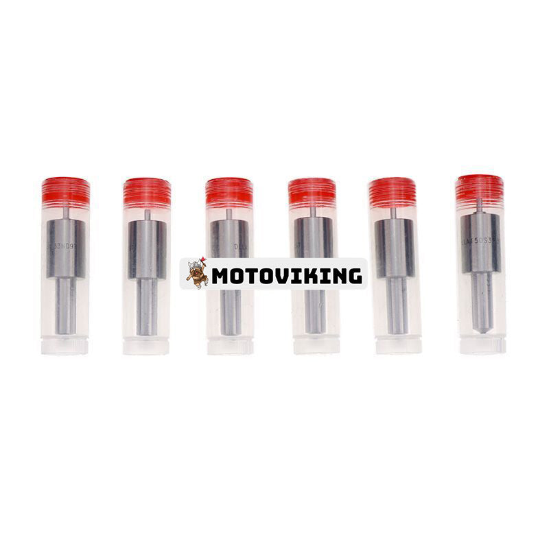 6st bränsleinsprutningsmunstycke 093400-0970 för Hino Engine EH500 EH700