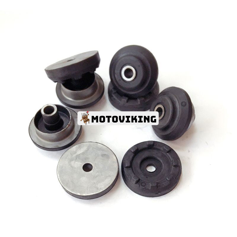 8 ST Motormontering Gummikudde Fötter Stötfångare för Hitachi Grävmaskin ZAXIS70 ZAX70 ZX70