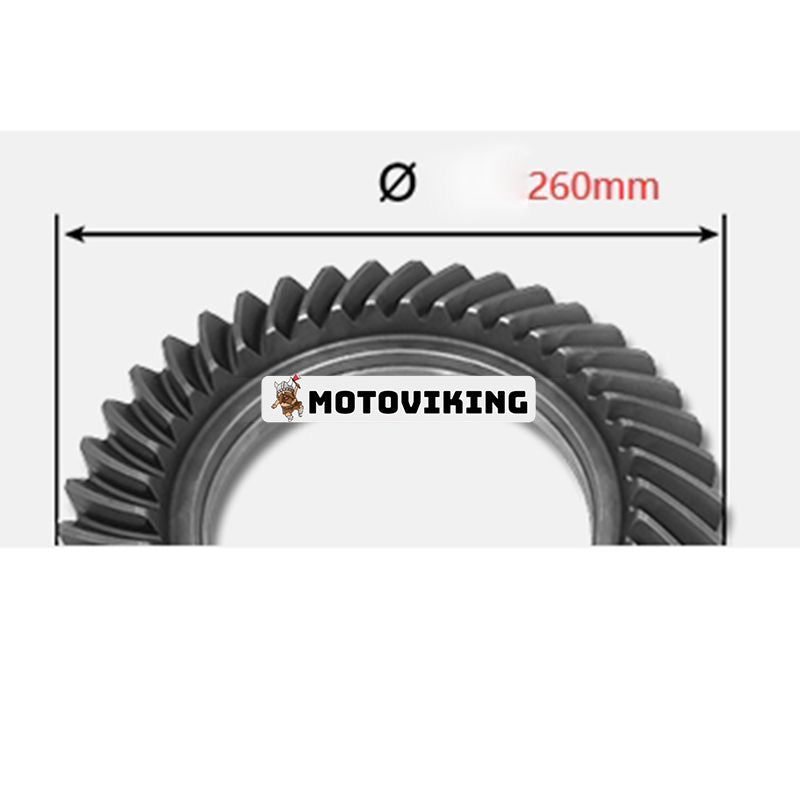 Konisk kugghjulssats 148982A1 för CASE Loader W20E