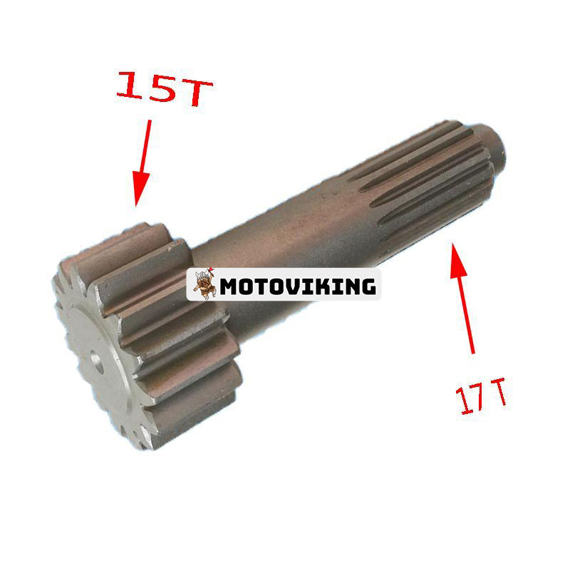 Resemotor Solhjulsaxel 6I-6515 för Caterpillar grävmaskin CAT 311 311B