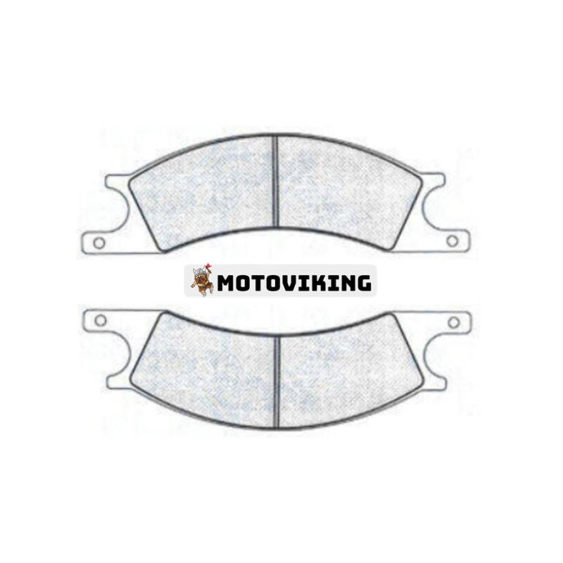 2 ST Bromsbelägg 385-10-178472 för Komatsu hjullastare 530 530B 530-1 530B-1