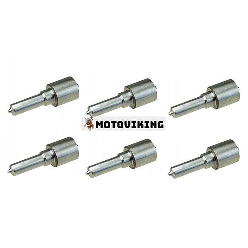 6st bränsleinsprutningsmunstycke 0433171329 för Deutz Engine BFM1013 BF6M1013