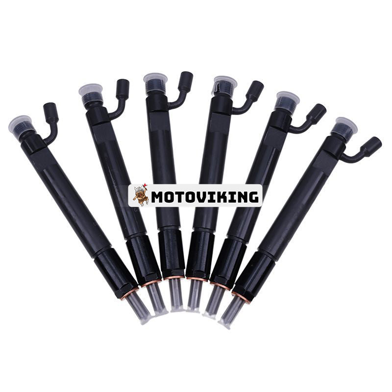 6st Bränsleinsprutare 4089277 3938431 för Cummins 6C8.3 ISC ISL Motor Hyundai HL760-9S Hjullastare CASE 1850K New Holland DC180.B schaktare