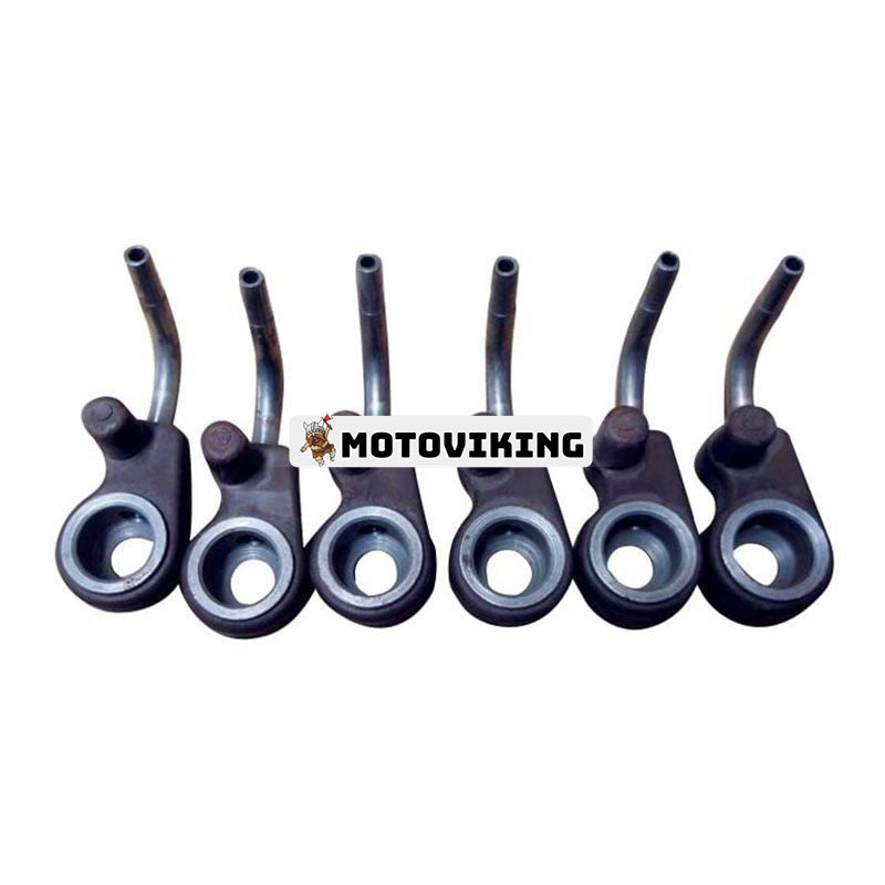 6 ST Kolvkylmunstycke 4987915 för Cummins Engine 6L ISLE