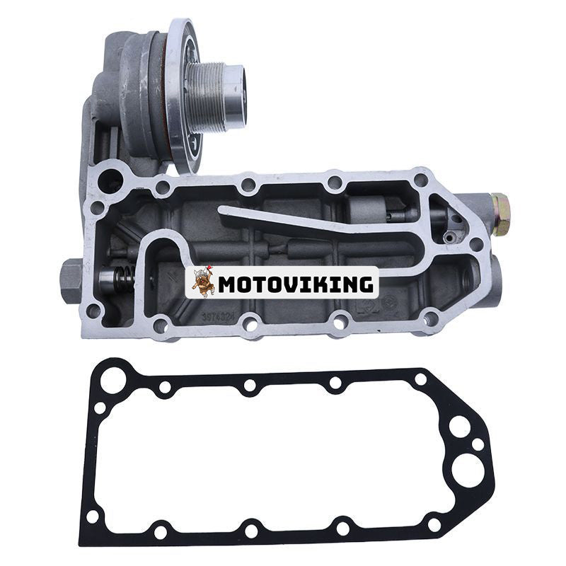 Oljekylare 3922882 för Cummins Engine ISC 8.3 med packning