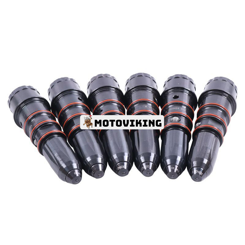 6 st bränsleinsprutare 3069767 3059424 för Cummins Engine NH855 N855 NT855 NTA855 KTA19