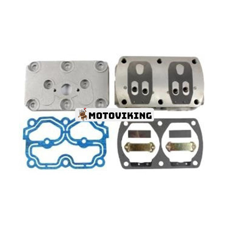 Kompressor cylinderhuvud komplett 93162116 93161842 för Iveco Eurostar 400 440 Eurotech 180 190