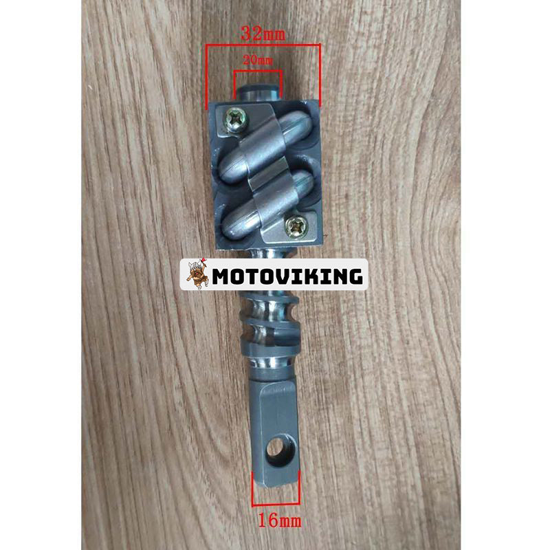Styraxel 67311-42830 för Kubota traktor B1550D B1750D B20 B2150D B5200D B6200D B8200EP B9200DC-DP