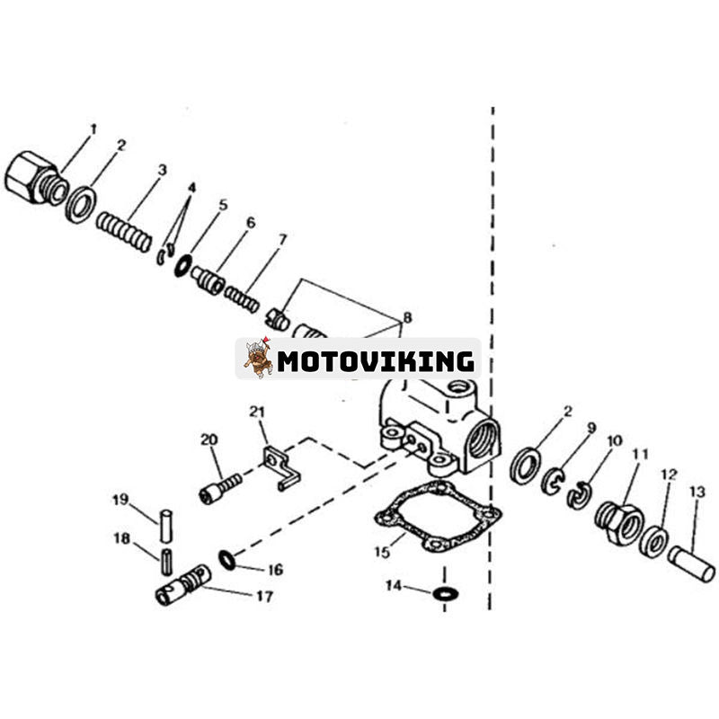 Hydraulventil LVA801753 CH16132 för John Deere Tractor 650 850 900HC 950 1050