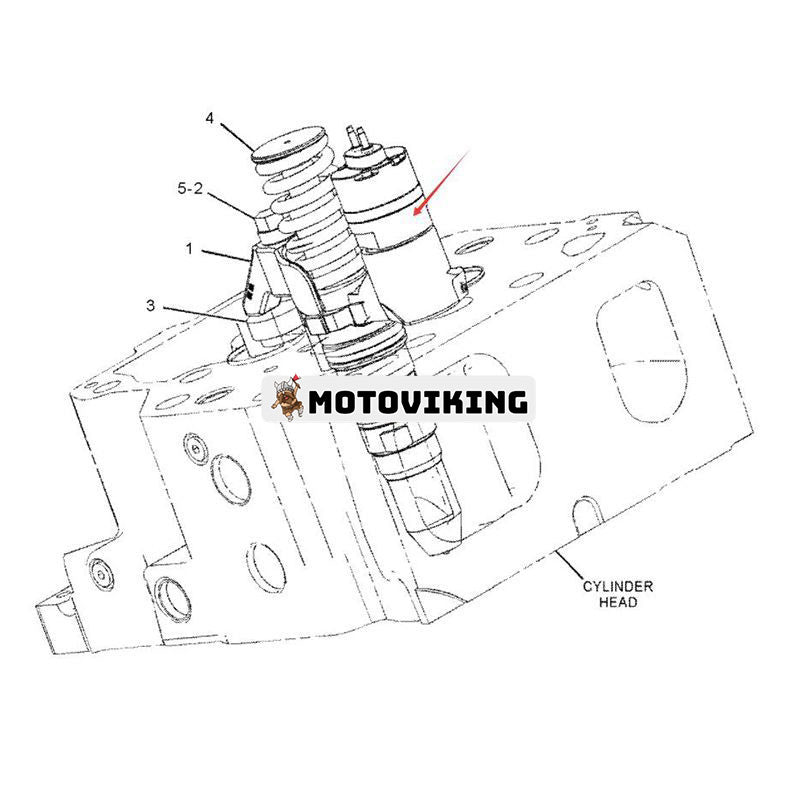 Bränsleinsprutare 392-0217 för Caterpillar CAT Engine 3512C 3516C Generator SR4 SR4B SR4BHV SR5