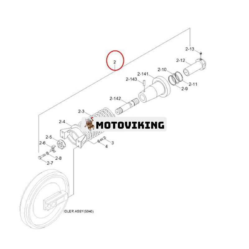 T/cylinderenhet 81N6-14011GG för Hyundai grävmaskin R210LC-9 R220LC-9S R220LC-9SH R210NLC-9 R235LCR-9