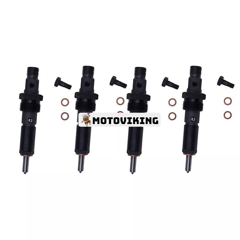 4st bränsleinsprutare 0432133771 2853346 för CASE P70 motor 430 445 New Holland L190 kompaktlastare