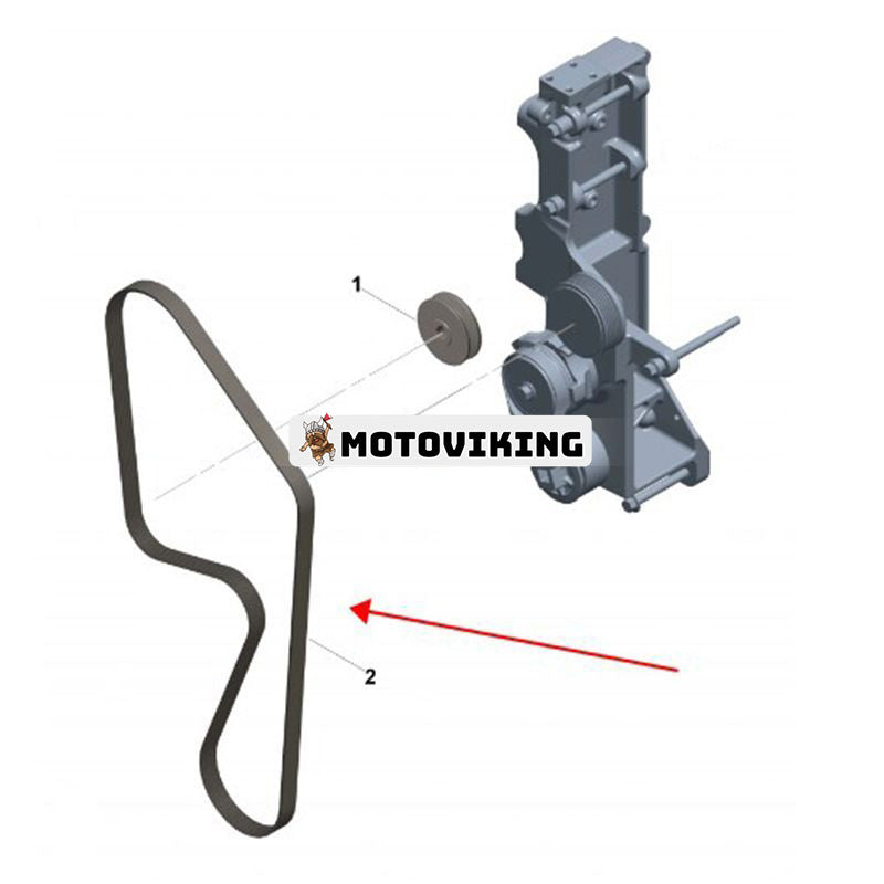 Kilrem 3040349 för Cummins Engine G855 K38 N14 V903 QSN14