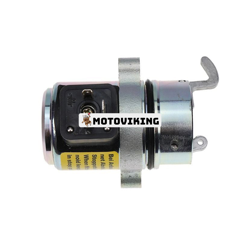 12V solenoid Vavle VOE11715004 för Volvo Engine D3D D3.6D Hjullastare L20B L25B L30B L35B L20F L25F