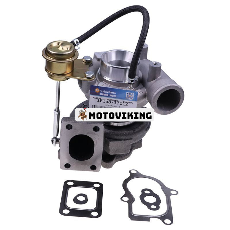 Turbo TD04HL Turboladdare 1E153-17012 för Kubota Engine V3800 Bobcat Minilastare S250