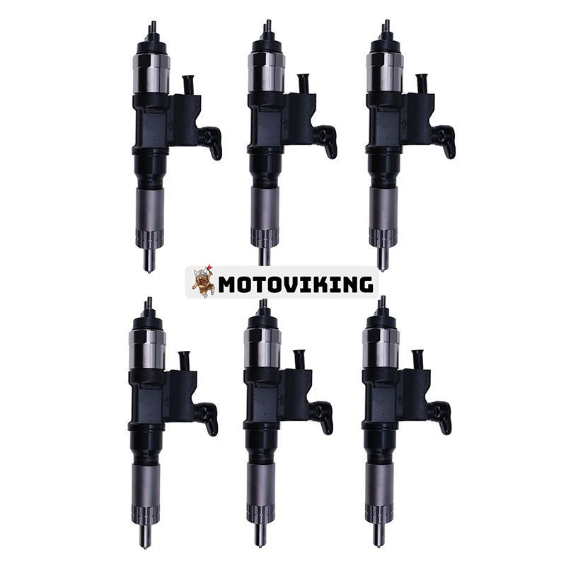 Bränsleinsprutare 8-97609791-5 095000-6395 för Isuzu Engine 4HK1 6HK1