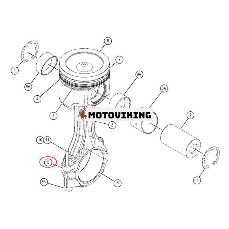 Kolvkylmunstycke 276-7222 för Caterpilla CAT Engine C11 C12 C13 Grävmaskin 345C 349D Lastbil 725 730
