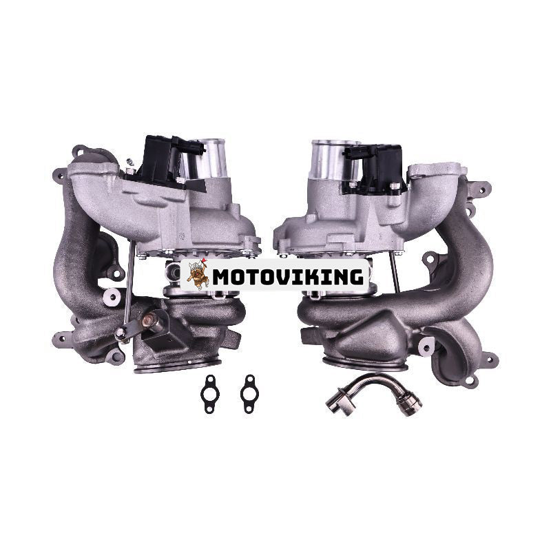 LH & RH Turbo RHF5 Turboladdare 302370 302369 för Maserati M156 M157 321.MA1T14 Motor Ghibli Quattroporte Levante Q4 V6 3.0L