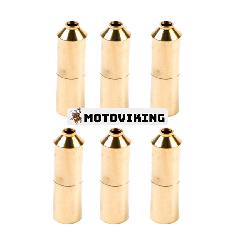 6PCS Injektorhylsa Passar 6136111130 för Komatsu Engine S6D105 6D125 Grävmaskin PC400