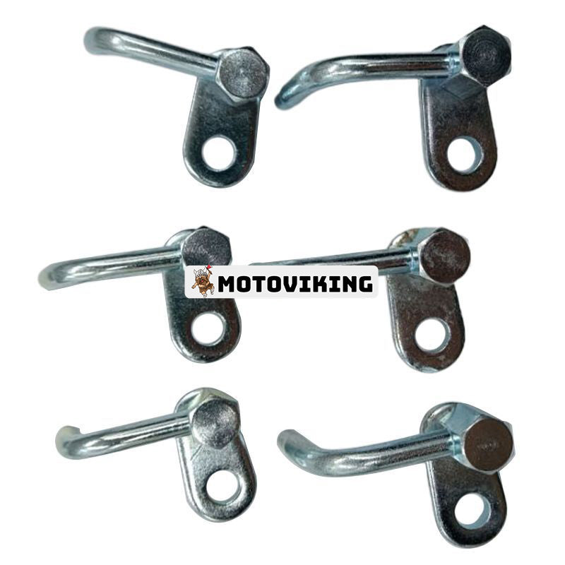 6st kolvkylmunstycke 6151-22-1810 för Komatsu Engine S6D125 6D125 Grävmaskin PC400-6 PC450-8