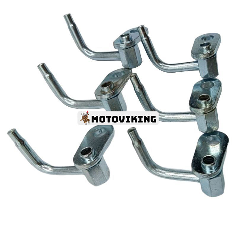 6st kolvkylmunstycke 6151-22-1810 för Komatsu Engine S6D125 6D125 Grävmaskin PC400-6 PC450-8