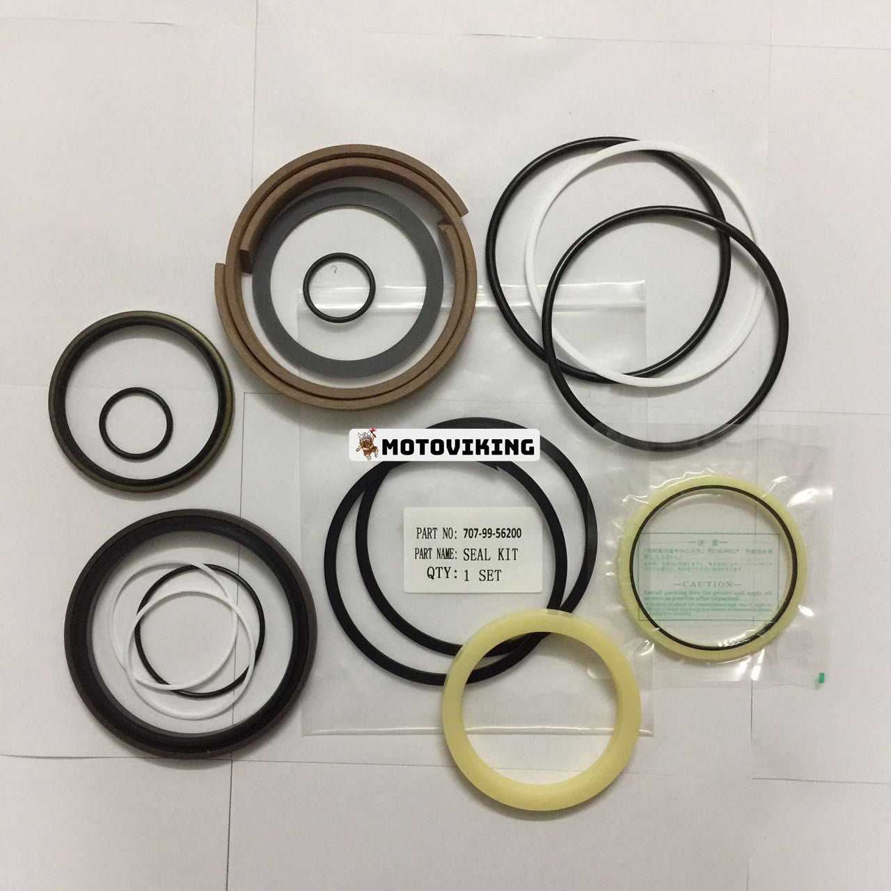 För Komatsu grävmaskin PC750-6 Bottendumpcylinder tätningssats 707-99-56200