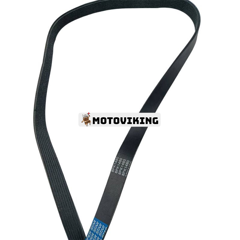 För Komatsu PC200-7 PC200LC-7 Fläktrem 8PK1480