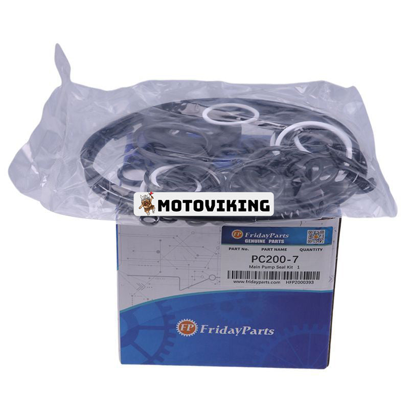 Huvudpumptätningssats för Komatsu grävmaskin PC200-1 PC200-2 PC200-3 PC200-5 PC200-6 PC200-7 PC200-8