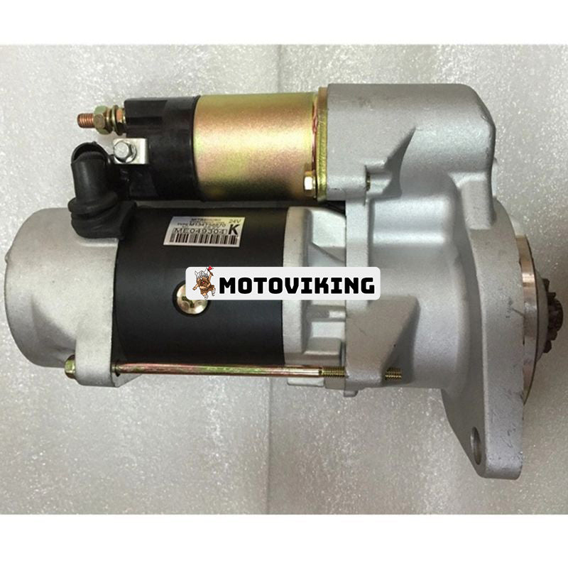 24V 11T Startmotor 281000-78090 för Hino Engine J05C J08C Kobelco Grävmaskin SK200-8