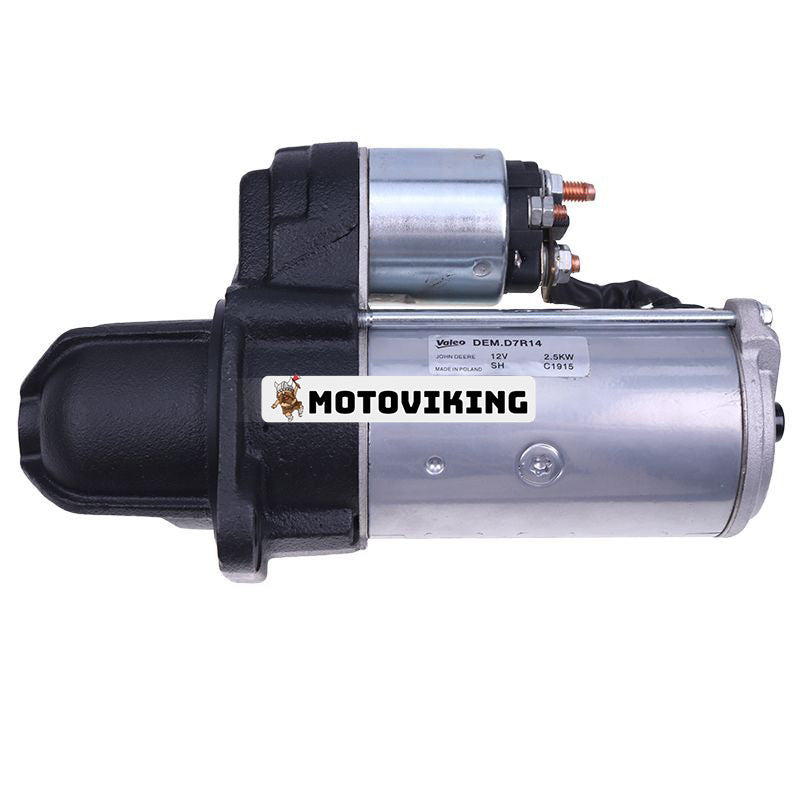 Startmotor RE527400 för John Deere traktor 6090MC 6100MC 6105M 6125R 6130