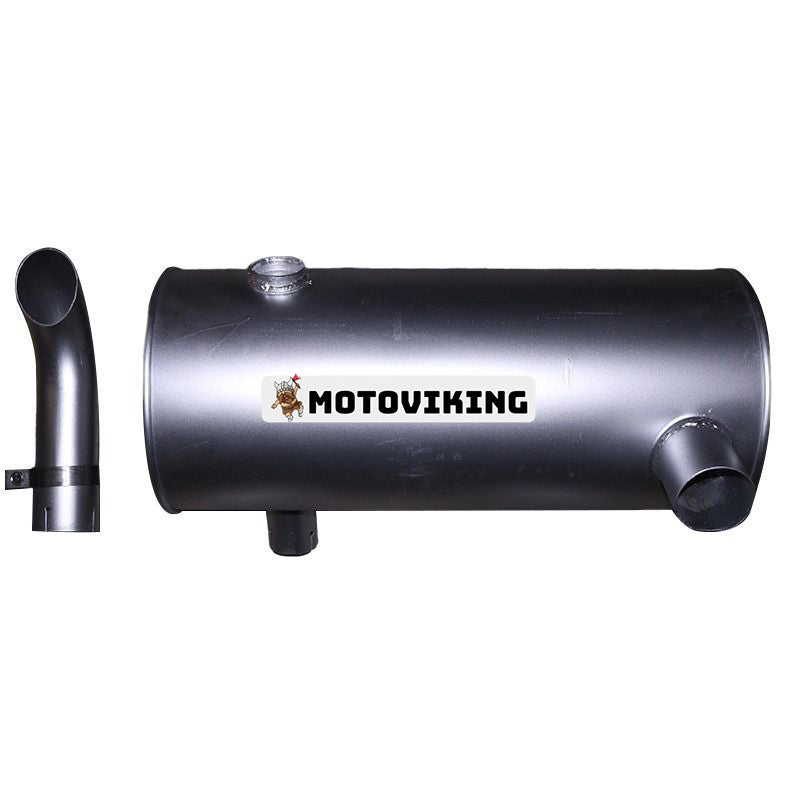 Ljuddämpare KRH10880 för CASE Grävmaskin CX240BLR CX210BLR CX240B CX210B CX220B CX230B