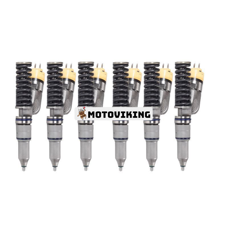 6 st Bränsleinsprutare 10R-2782 118-9027 för Caterpillar CAT Engine 3406E C-15 Lastare R2900