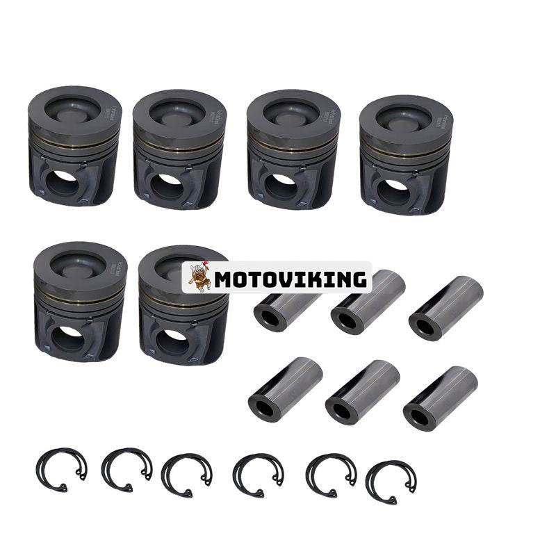 Kolv & stift 9883111 för Liebherr Engine D926 D926T D926TI Lastare L564T LR632B LTM1045 LTM1500