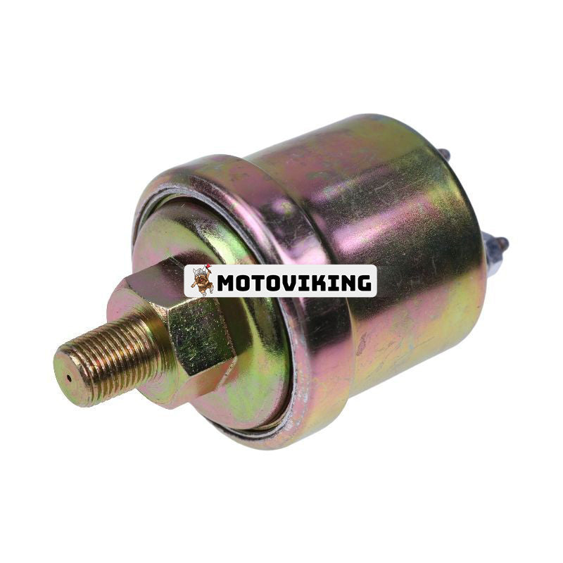 VDO Typ 0-80 Psi 10-180 Ohms 1/8”-27 NPT oljetrycksgivare med 16 Psi låglarmbrytare