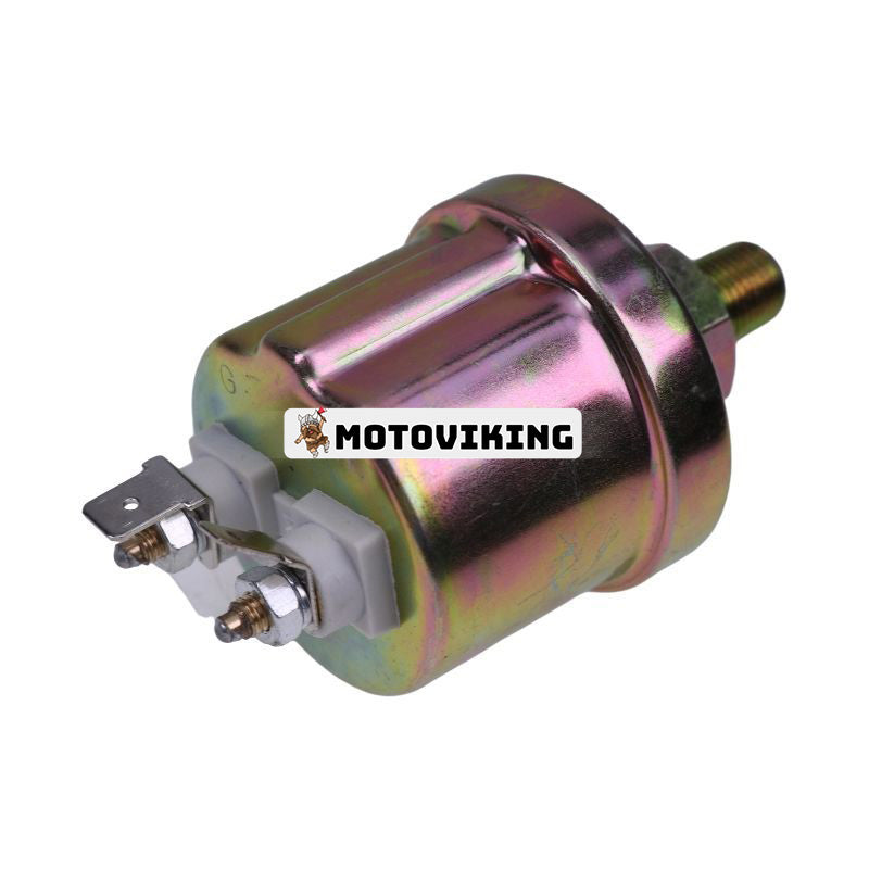 VDO Typ 0-80 Psi 10-180 Ohms 1/8”-27 NPT oljetrycksgivare med 16 Psi låglarmbrytare
