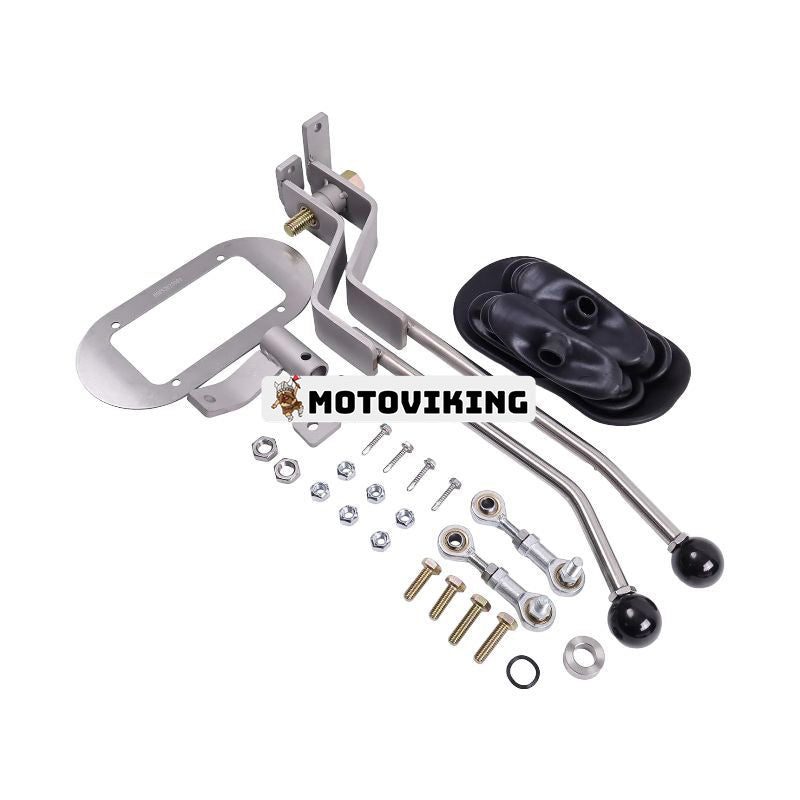 Rostfri Twin-Stick Shifter med känga NP205GM8 för GM NP205 8-bults överföringsväska